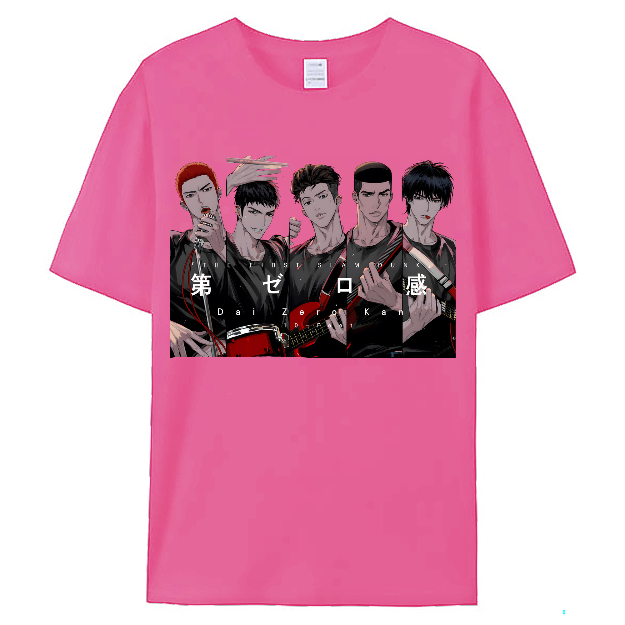 （画像用） SLAM DUNK／スラムダンク レディースカジュアルプリントTシャツ（綿100％）
